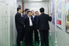 宜春市电子信息产业链招商小分队莅临开元平台-开元(中国)参观调研